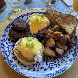 Complimentary breakfast! This is only half of my breakfast lol, I was so full when we were done