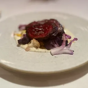 Hanger steak with the best veggies I've had in awhile