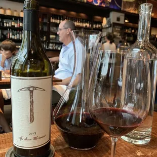 Our Wine paired perfectly with the flat iron