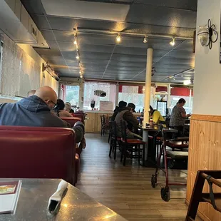 diners sitting at tables