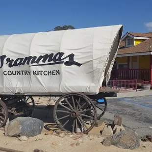 Gramma's Country Kitchen Logo Wagon