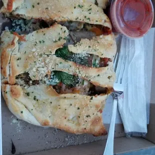 Greek calzone