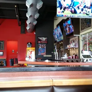 interior, sushi and sashimi