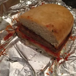 Basic steak hoagie but tasty. Comes with pickle and onion unless otherwise noted.