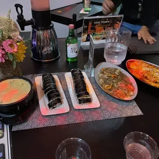 sushi and sashimi, food