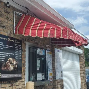 the outside of the building