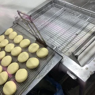 the process of making donuts