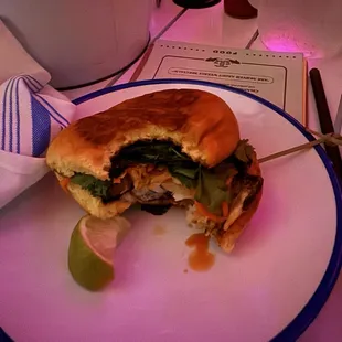 Fish sandwich