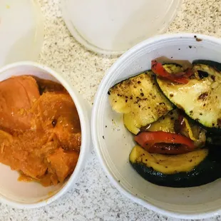 Sweet Tooth Candied Yams &amp; Garden Grilled Vegetables
