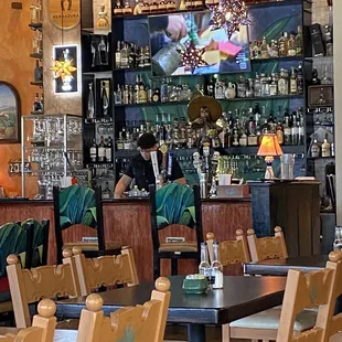 Bar area