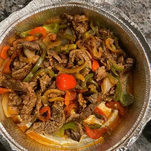 Steak Fajitas