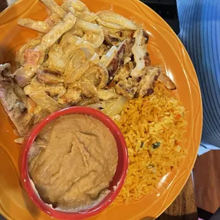 Pollo la crema