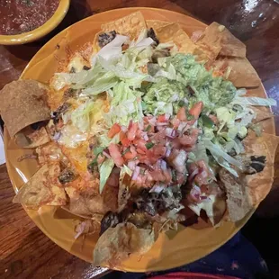 nachos, food