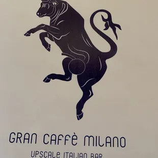 the logo of the restaurant