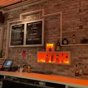 Drink menu