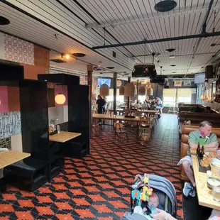 Several dining rooms here... this is the one on the west side