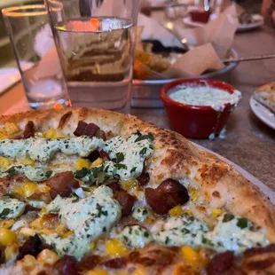 pizza, food