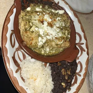 Chicken Suizas Enchiladas