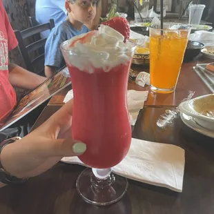 Strawberry daiquiri - non alcoholic