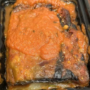Eggplant parmigiana