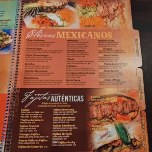 This is their main menu - page 3.  Photo taken May 5, 2024.