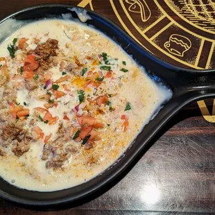 This is the Amigos Dip appetizer.  Photo taken January 27, 2024.