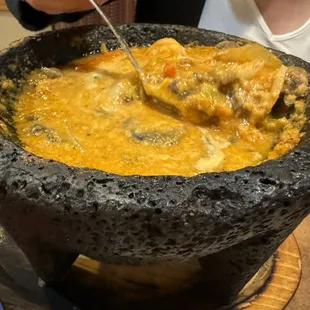 Shrimp Molcajete