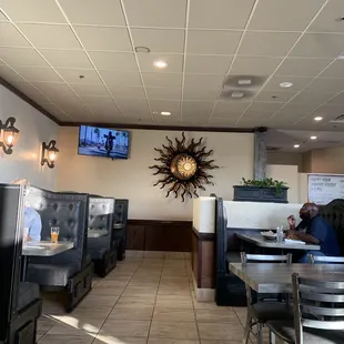 Inside interior..