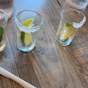 House Tequila shots
