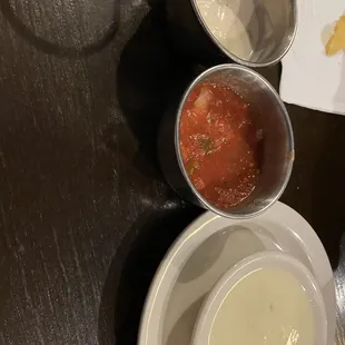 Cheese Dip &amp; salsa dip