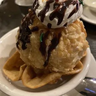 Fried ice cream