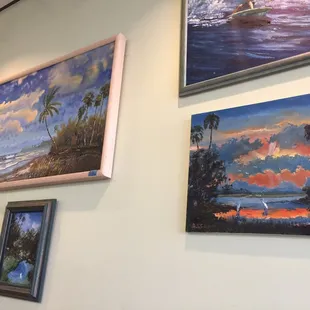Local artists paintings available for sale