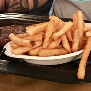 Tenderloin and fries