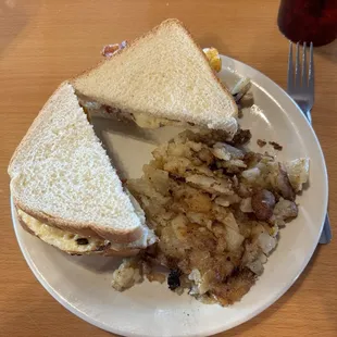 The Roxy breakfast sandwich