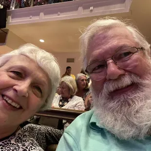 Ready to enjoy the show!