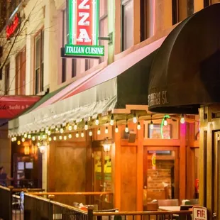 Outdoor seating