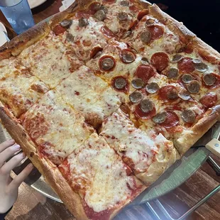 Sicilian &quot;Square&quot; Pizza