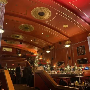 the interior of a restaurant