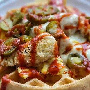 Spicy Chicken Waffle