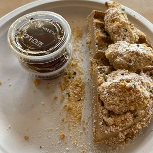 $5 chicken and waffle
