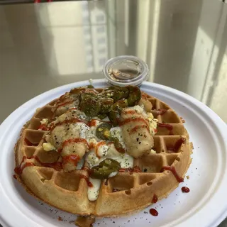 Buffalo Chicken Waffle