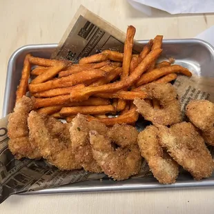 Fried Shrimp basket! It was very good!