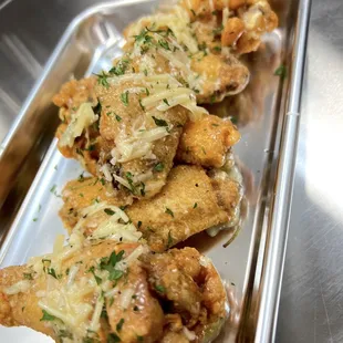 Real Garlic Parmesan wings!!!