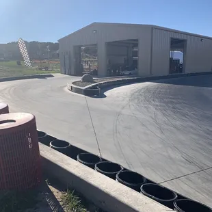 Go cart runway