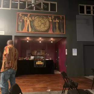 inside