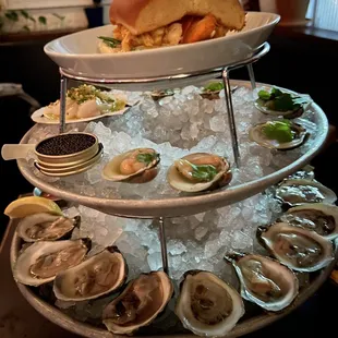 mussels, food, shellfish, oysters, oysters and mussels