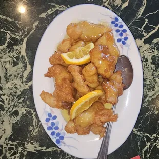 Lemon chicken / half order