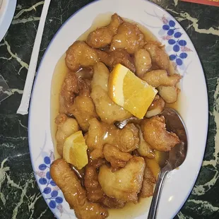Orange chicken / half order