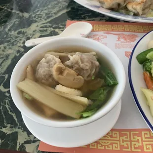 Chicken Won Ton Soup