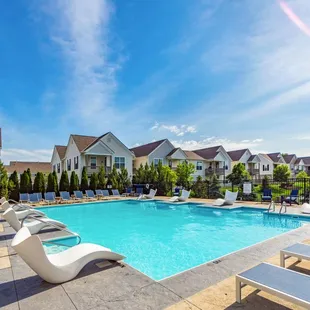 Resort style pool